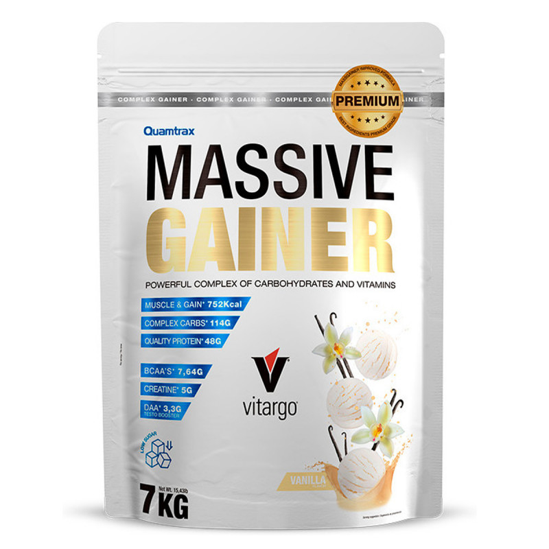 MASGAINER VAINILLA 7 KG QUAMTRAX